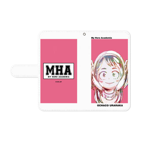 『僕のヒーローアカデミア』麗日お茶子 Ani-Art 手帳型スマホケース vol.2